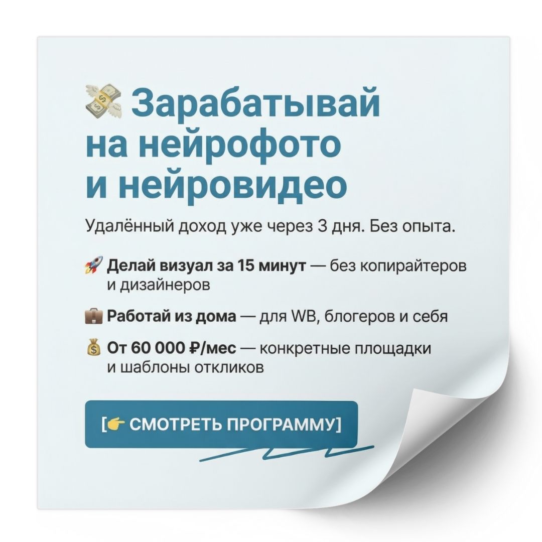 НЕЙРОФОТО И НЕЙРОВИДЕО