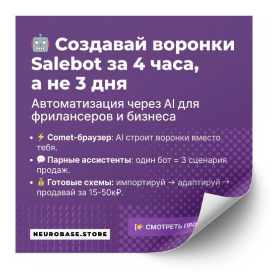 AI-автоматизации Salebot