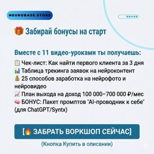 НЕЙРОФОТО И НЕЙРОВИДЕО