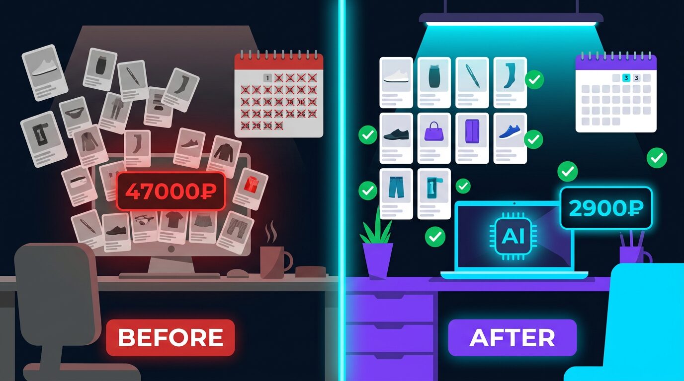  Кейс Ии Вместо Дизайнера Wildberries — Расходы На Контент С 47000 До 2900 Рублей За 3 Недели