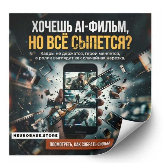 Filmmaker Ai Курс 2026 – Снимай Авторское Кино На Нейросетях Со Смартфона
