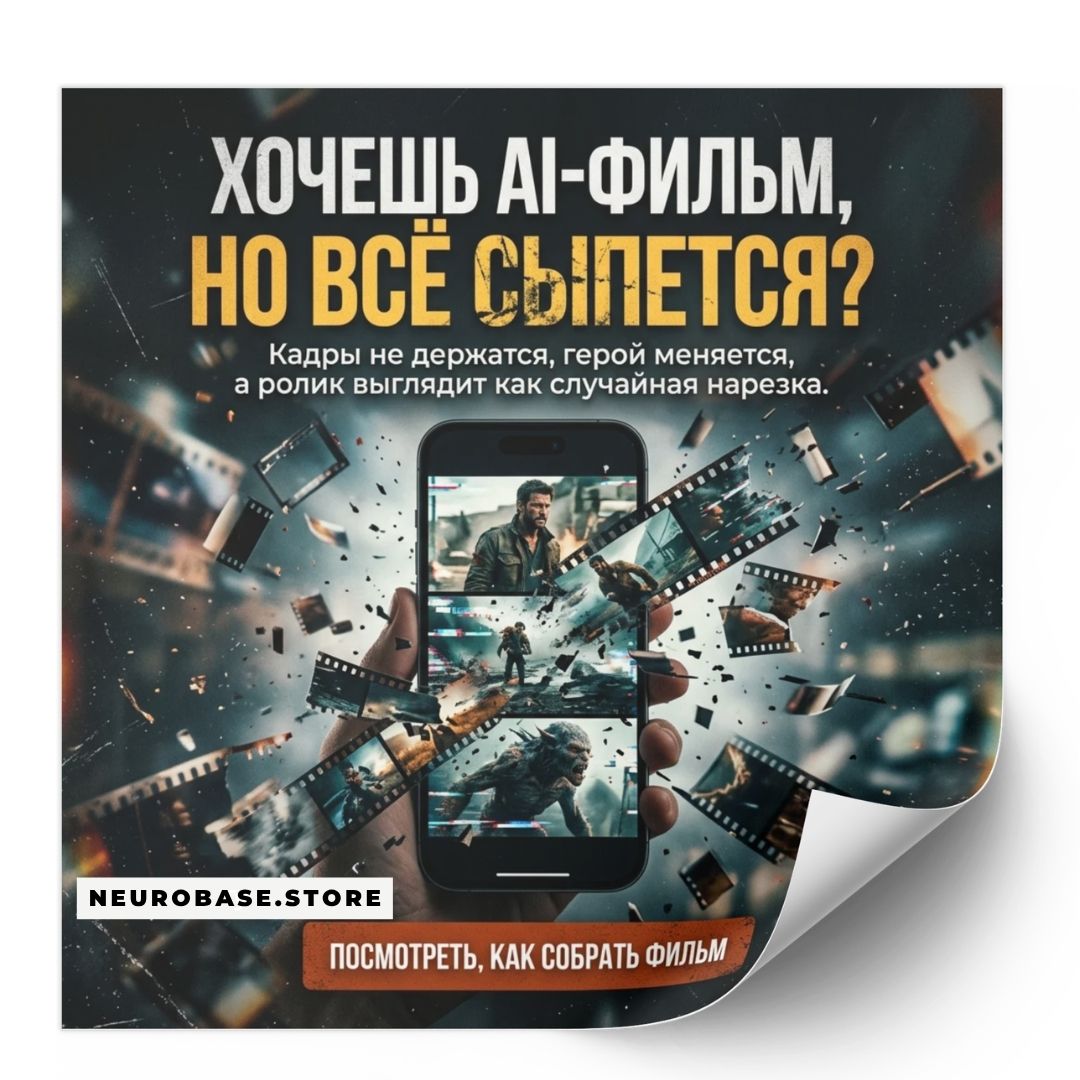 Filmmaker Ai Курс 2026 – Снимай Авторское Кино На Нейросетях Со Смартфона
