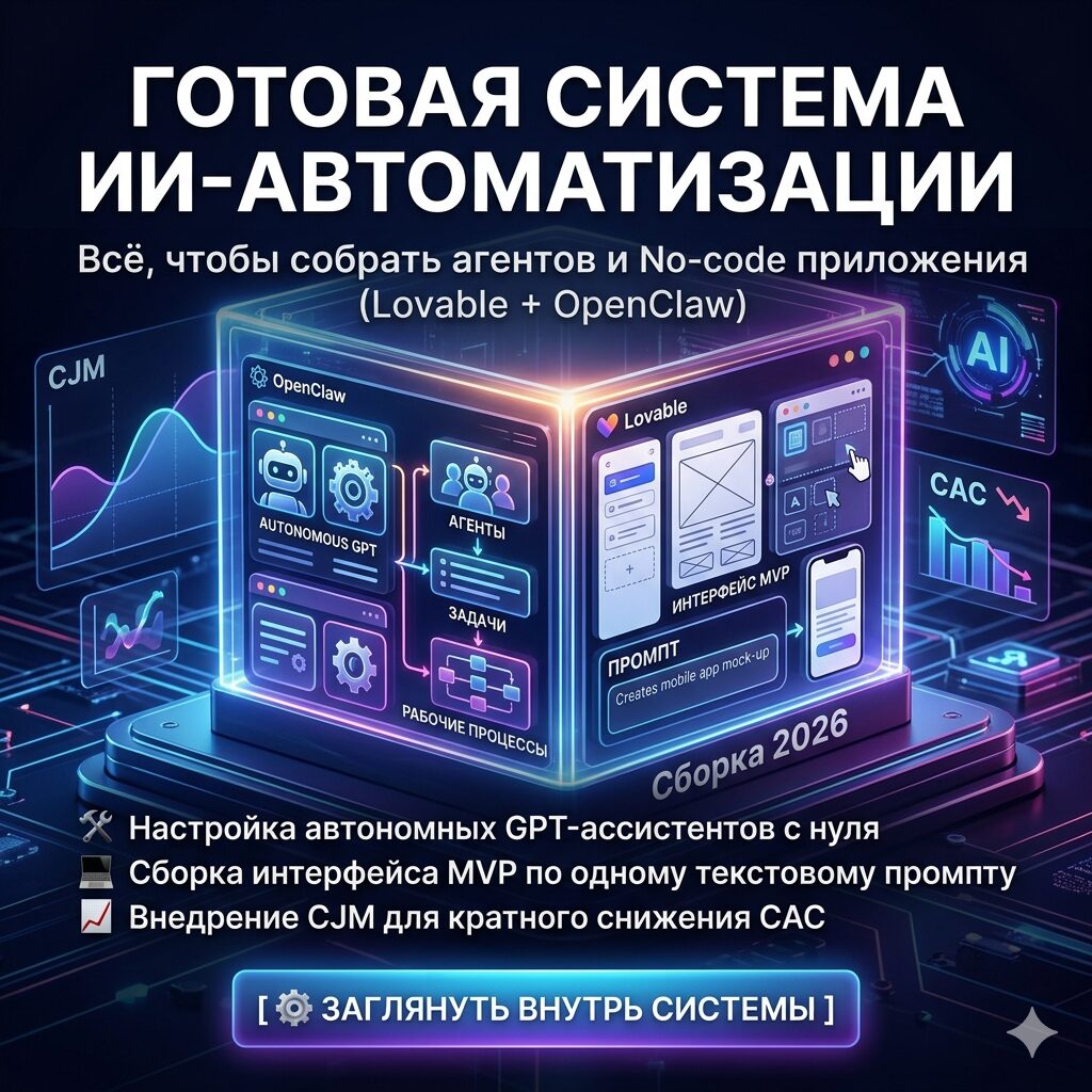 Ии-агенты И No-code Разработка