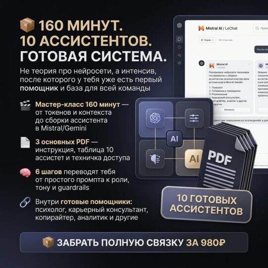 ИИ-ассистенты для работы