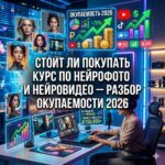 Стоит ли покупать курс по нейрофото и нейровидео — разбор окупаемости 2026