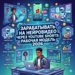 Зарабатывать на нейровидео через YouTube Shorts: рабочая модель 2026