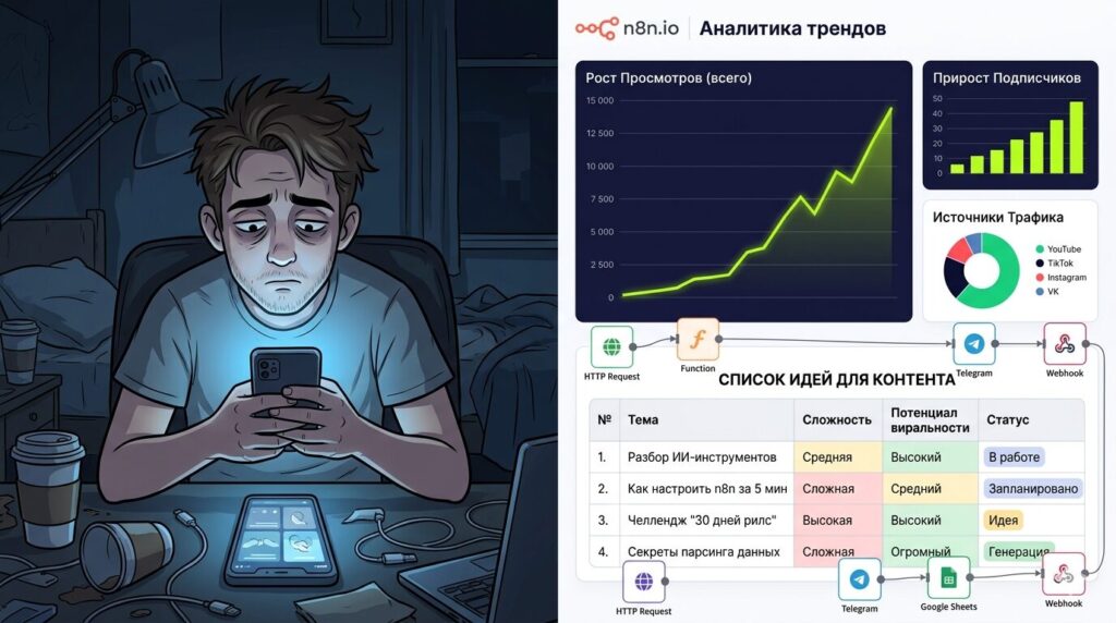 Поиск Вирусных Идей Для Видео Парсингом: Ai-Разведка Трендов 2026