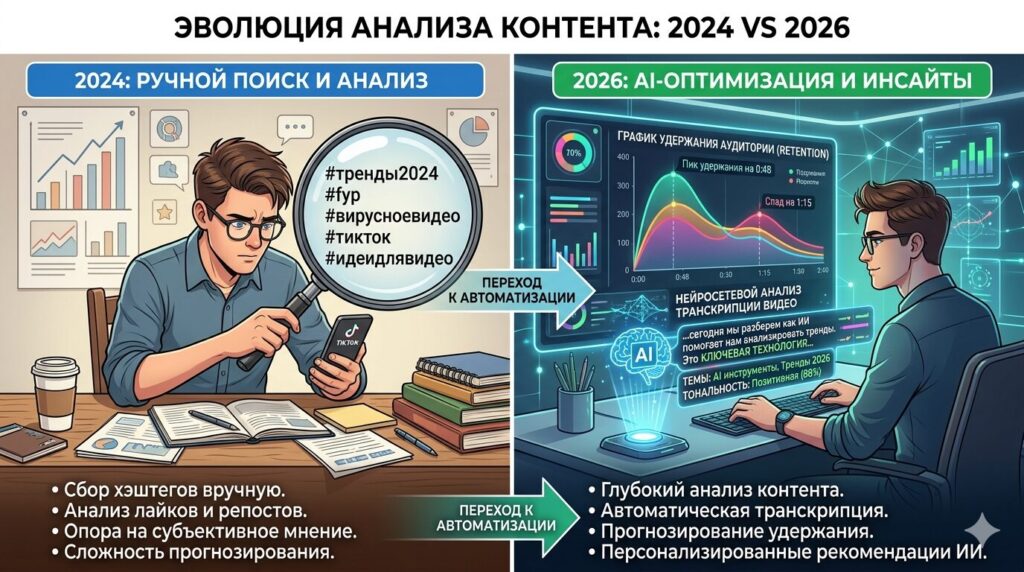 Поиск Вирусных Идей Для Видео Парсингом: Ai-Разведка Трендов 2026