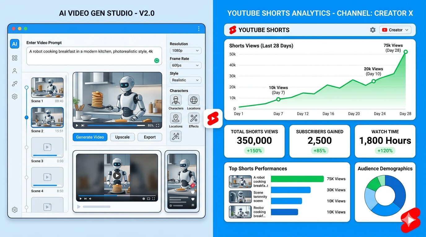 Зарабатывать На Нейровидео Через Youtube Shorts: Рабочая Модель 2026