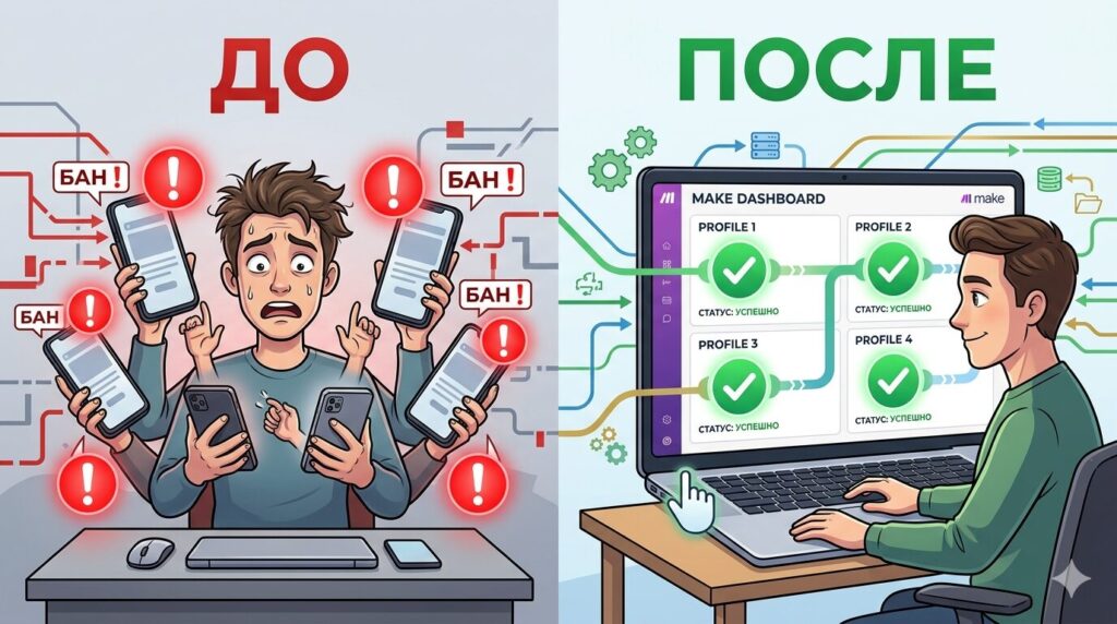 Масштабирование Ai Инфлюенсеров: Сеть Из 4 Аккаунтов И $3000+
