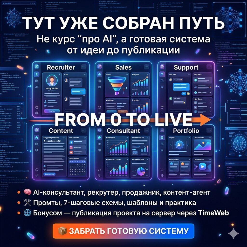 Ai Агенты Без Программирования – Запустите 6 Web-приложений И Соберите Портфолио Для Заработка В 2026