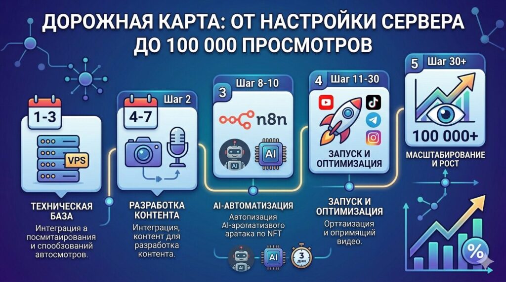 N8N-Агенты Для Автопостинга Видео: Как Настроить Ai-Конвейер Без Кода За 3 Дня (2026)
