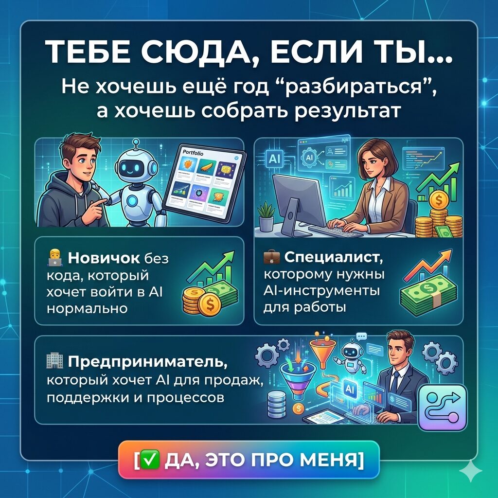 Ai Агенты Без Программирования – Запустите 6 Web-приложений И Соберите Портфолио Для Заработка В 2026