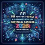 ИИ контент-завод и автоматизация вирусных роликов 2026: полный гид