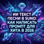 ИИ текст песни в Suno: как написать промпт для хита в 2026