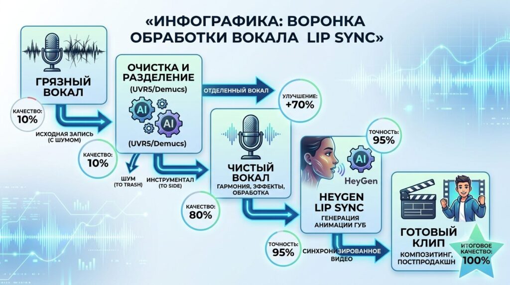 Песня С Помощью Ии: Синхронизация Губ Аватара За 30 Минут — 2026 2 Песня С Помощью Ии: Синхронизация Губ Аватара За 30 Минут — 2026