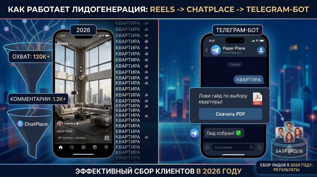 Автоворонка Chatplace Для Reels Настройка: Сбор Лидов В 2026