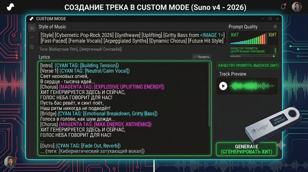 Ии Текст Песни В Suno: Как Написать Промпт Для Хита В 2026 4 Ии Текст Песни В Suno: Как Написать Промпт Для Хита В 2026